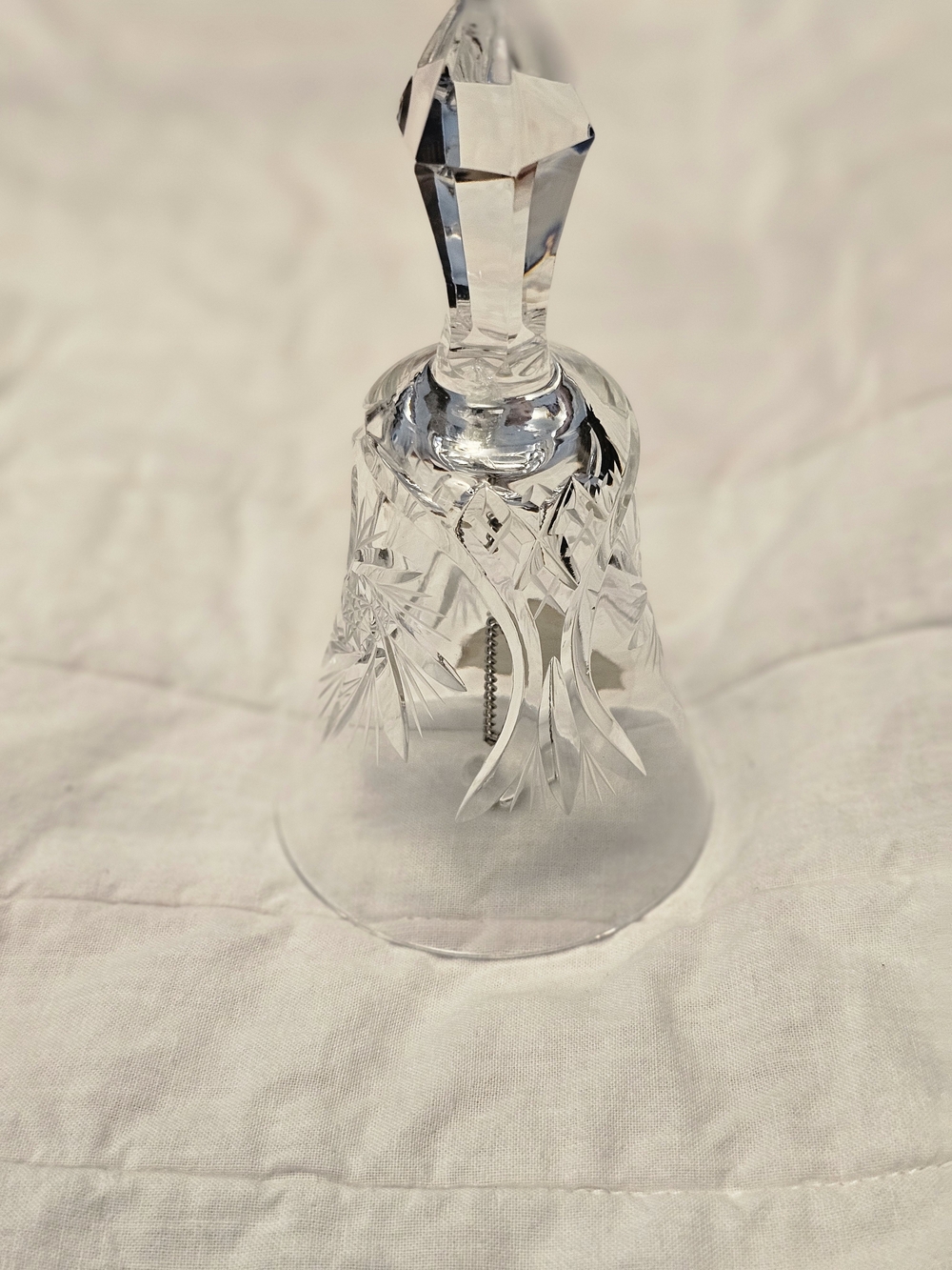 Vintage Crystal Hand Bell